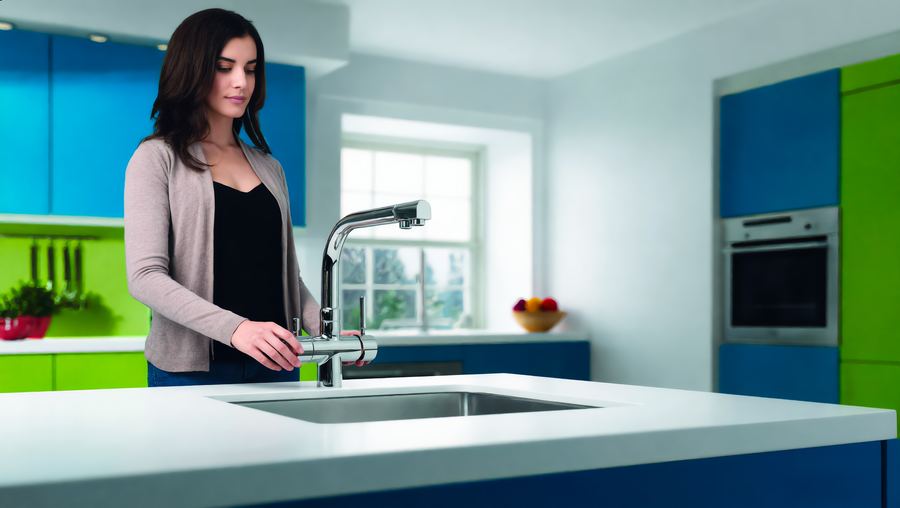 Faucet 3-way BR301 Chrome Gliano