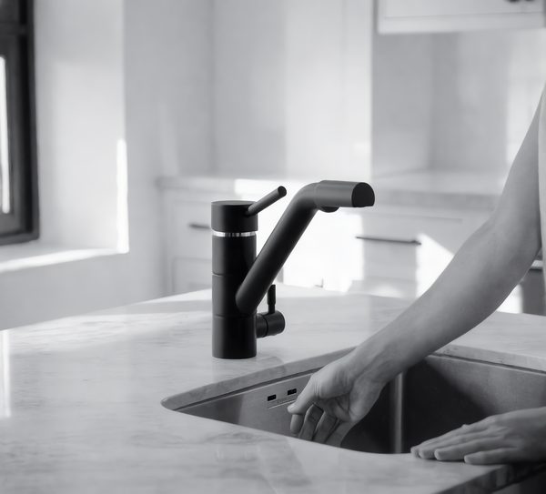 Faucet 3-way BR304 Chrome Gliano