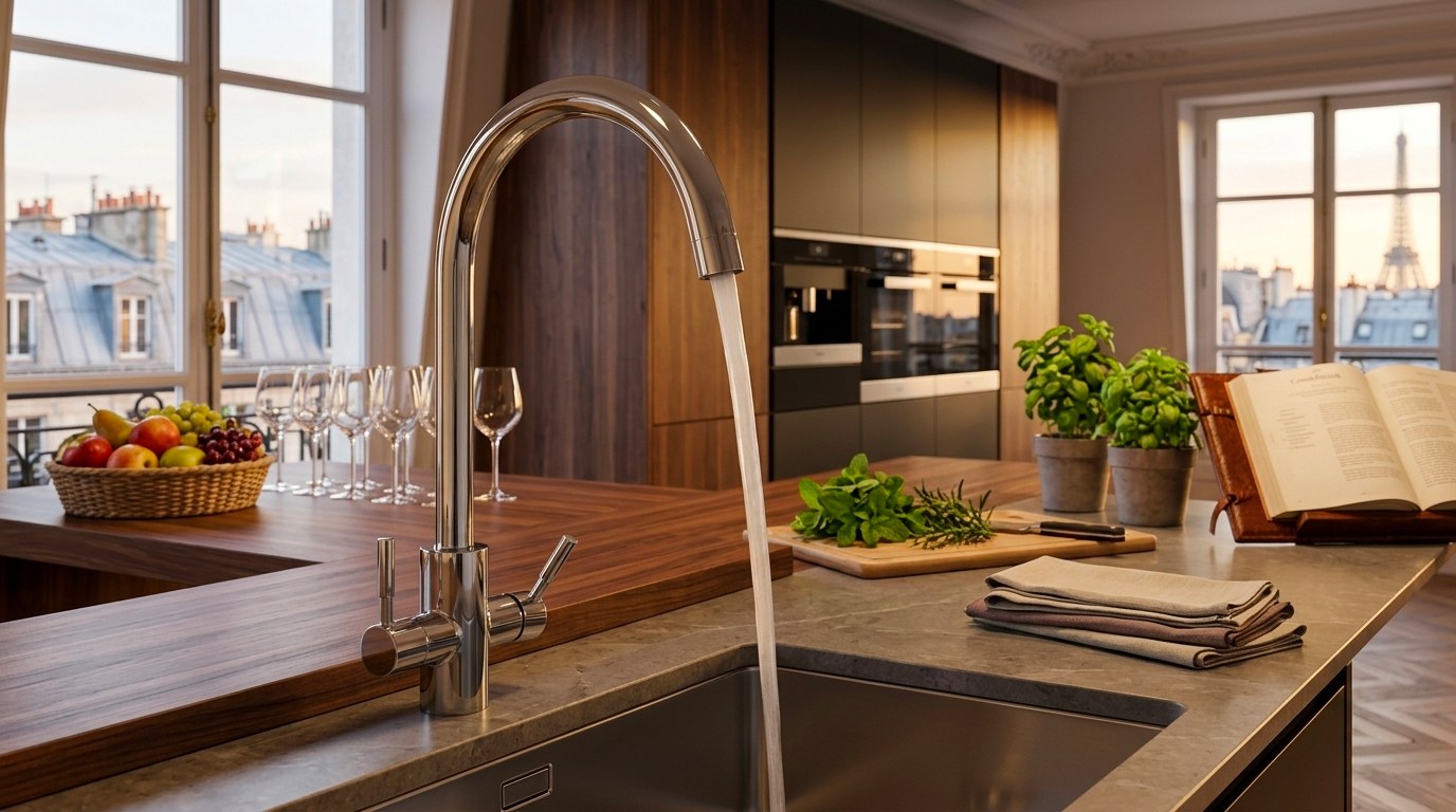 Faucet BR307 Gliano lifestyle view