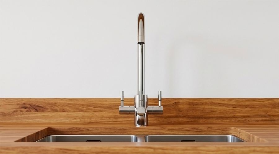 Faucet BR307 Chrome vue detail