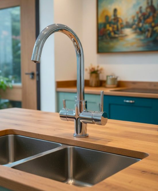 Faucet wall-mounted 3-way BR312 Gliano