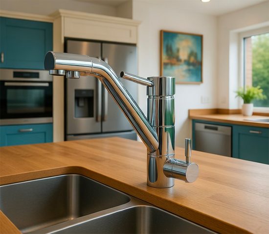 Faucet 3-way Gliano contemporary design